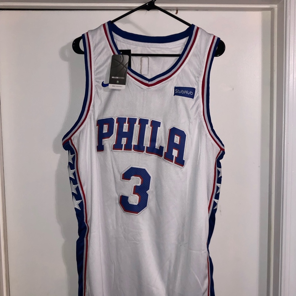 Allen Iverson Throwback Jersey Brand New XL